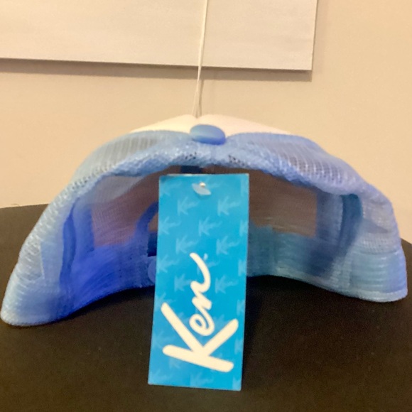 NWT 2024 Mattel Ken Adjustable Trucker Hat | Light Blue & White - Picture 2 of 8